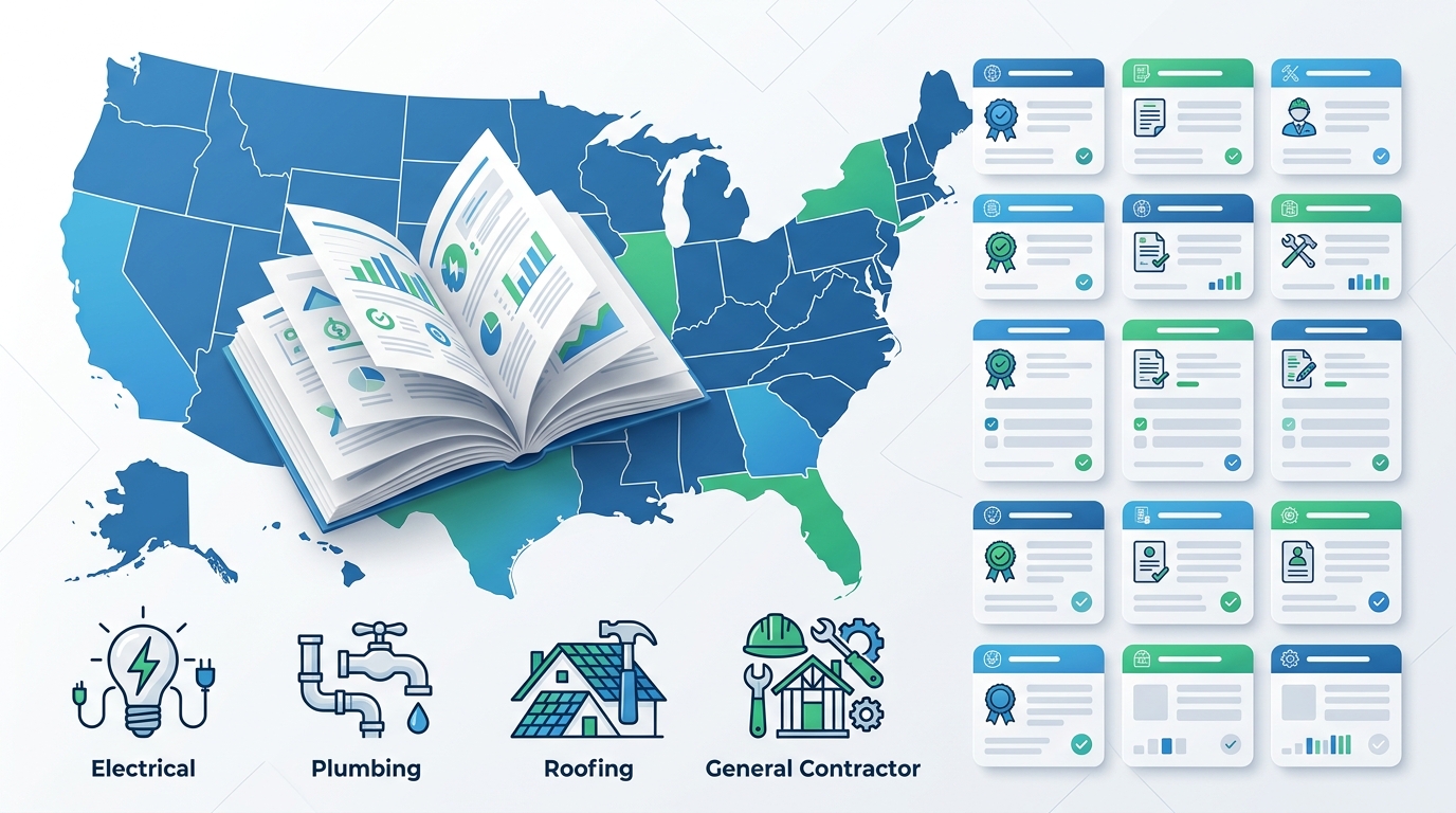 New: State-by-State License Verification Guides and 40+ CSLB Classification Types